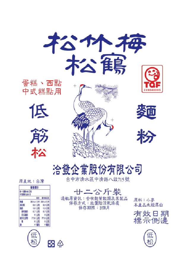 洽發-低松