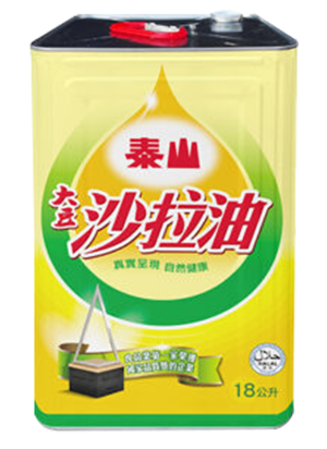 泰山沙拉油18L-彩色桶
